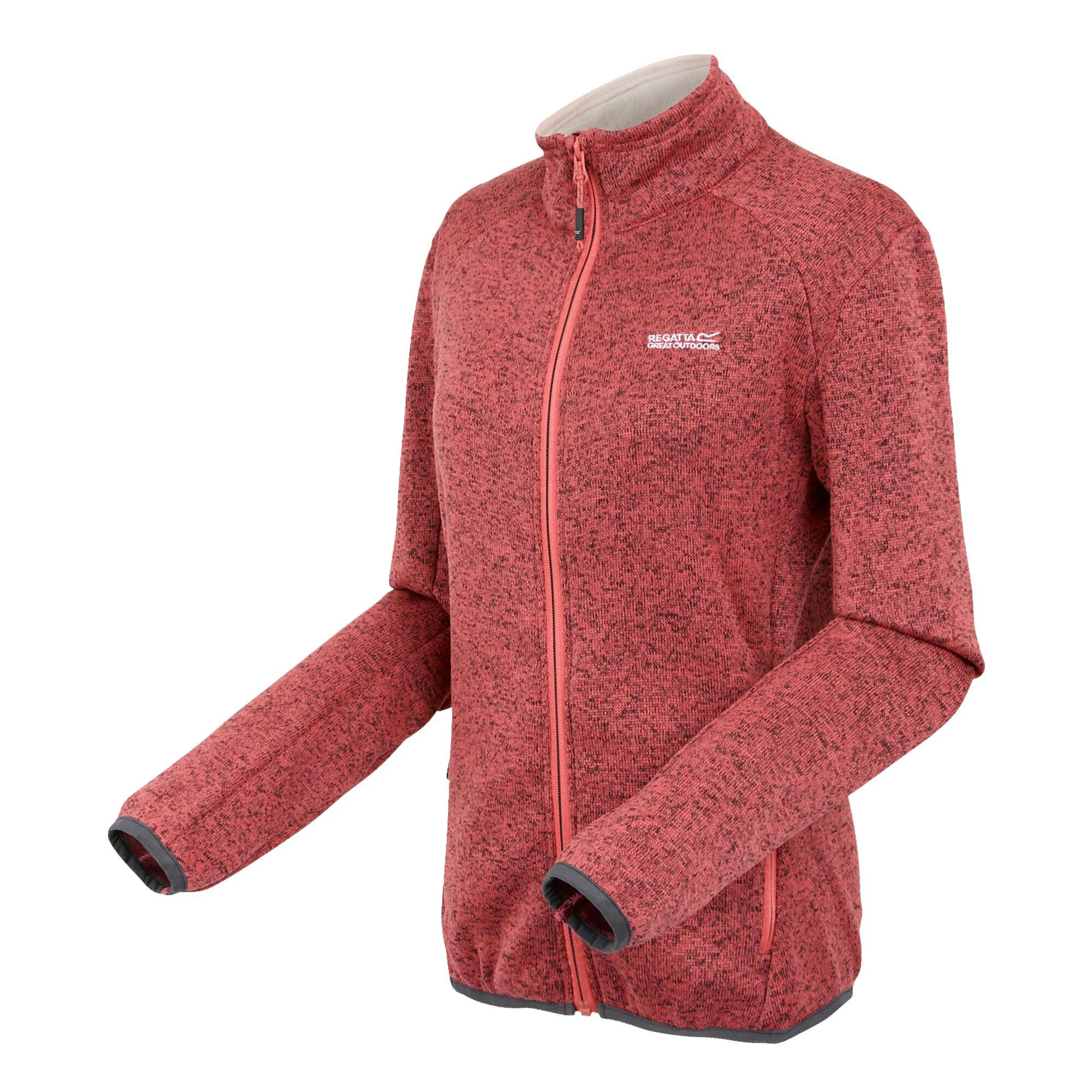 REGATTA Jacke Newhill II Fleecejacke Damen rot rosa