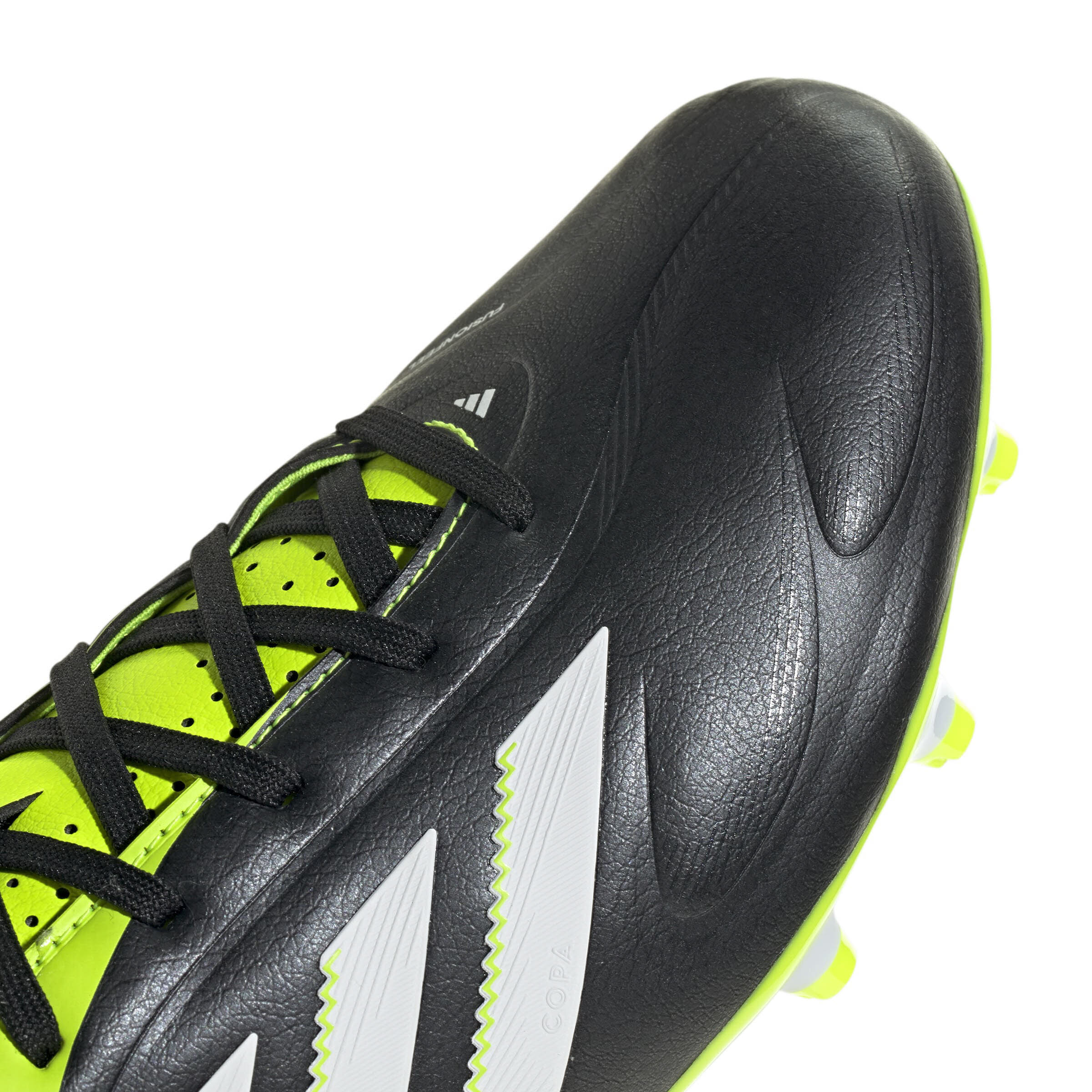 adidas COPA PURE III LEAGUE FG/MG Unisex Fußballschuhe Stollenschuhe cblack/ftwwht/luclem