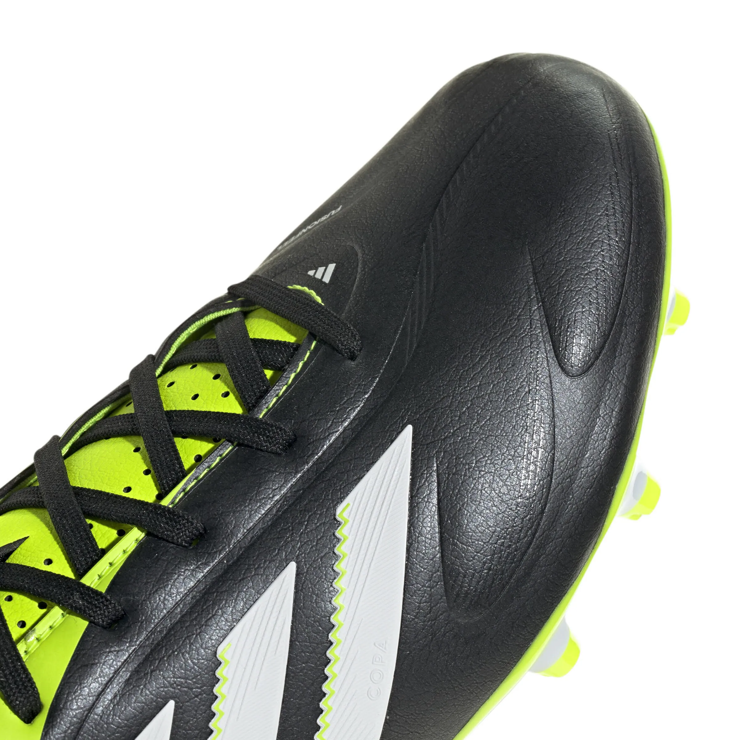 adidas COPA PURE III LEAGUE FG/MG Unisex Fußballschuhe Stollenschuhe cblack/ftwwht/luclem