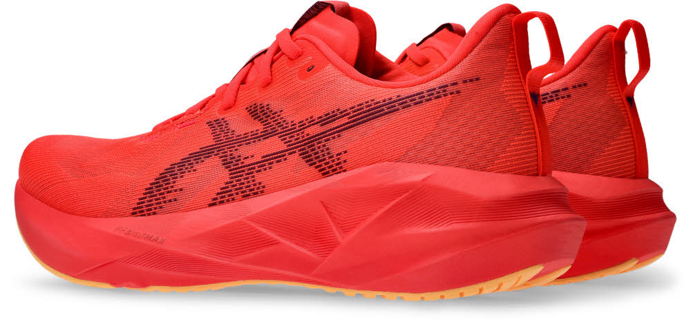 Asics NOVABLAST 5 Herren Laufschuhe Joggingschuhe flash red/edo purple