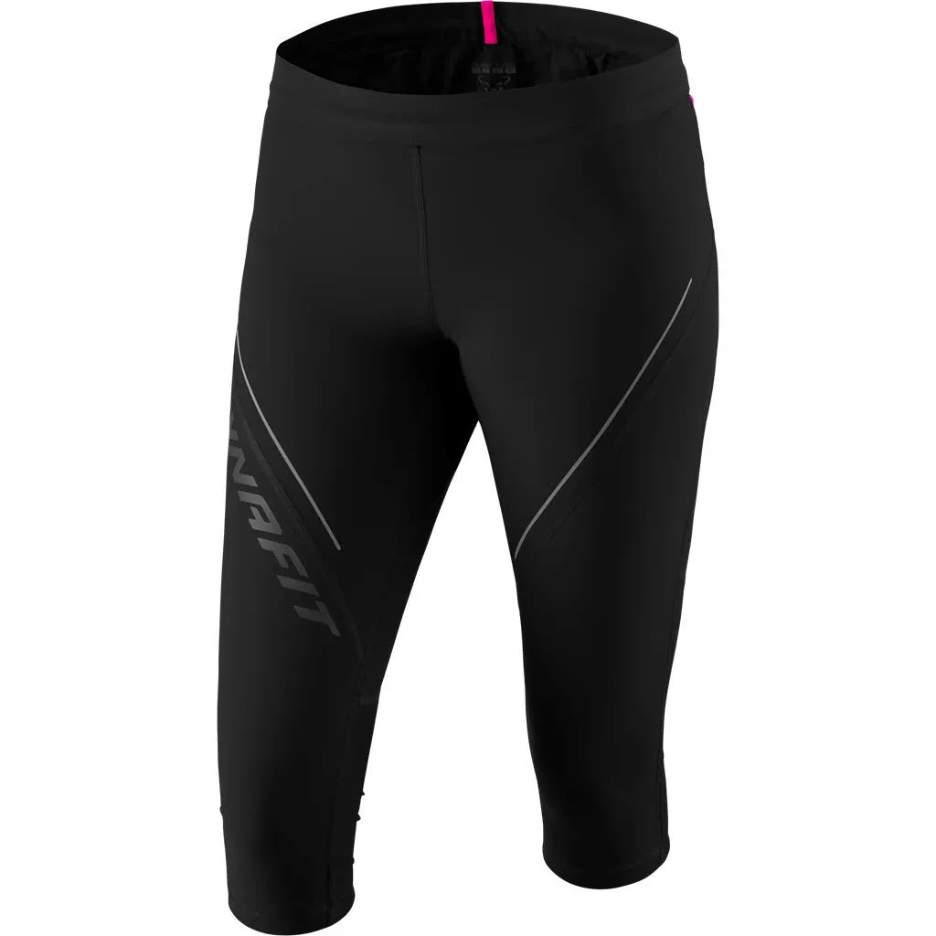 Dynafit ALPINE 2 W 3/4 TIGHTS Damen Laufshorts Radshorts schwarz NEU