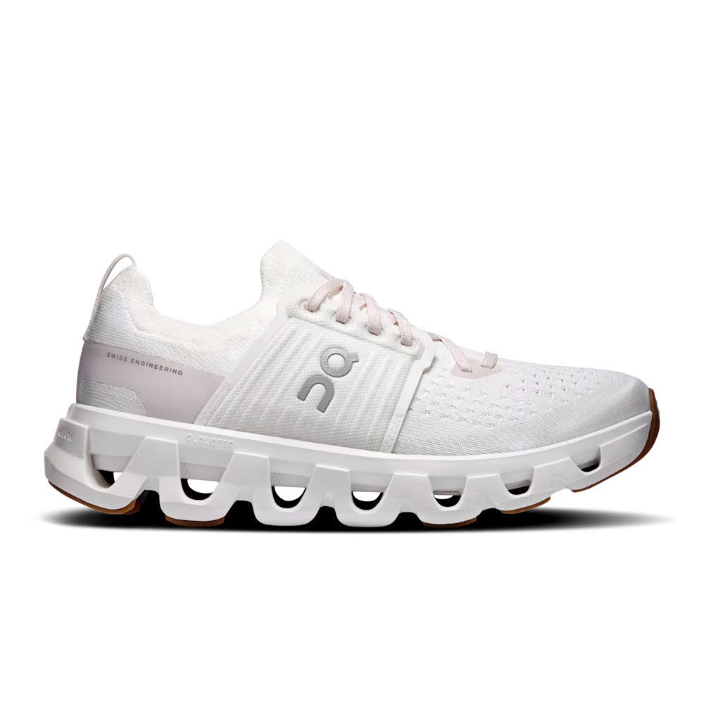 ON CLOUDSWIFT 4 Damen Laufschuhe Joggingschuhe white/lily