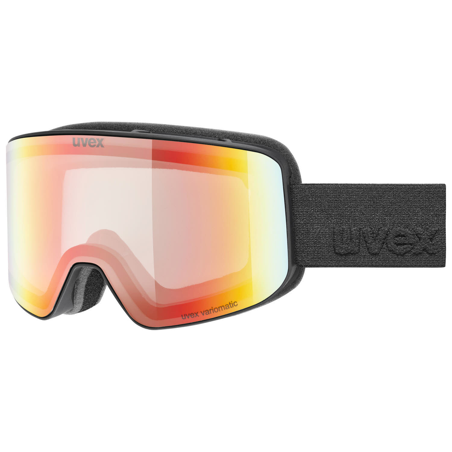 Uvex pyrit V Unisex Skibrille Snowboardbrille black matt