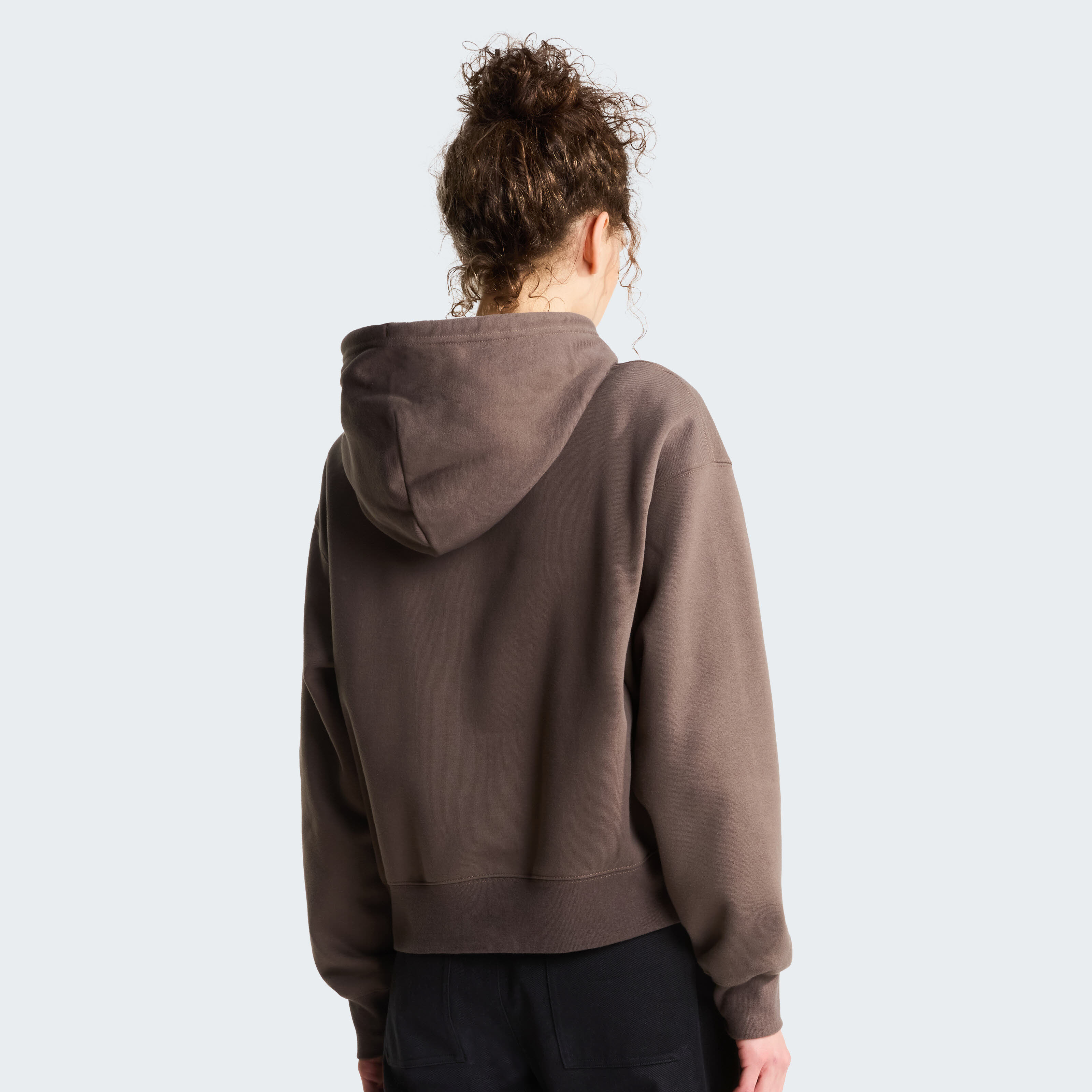 The North Face DA TNF ESSENTIAL SIMPLE DOME BOXY OS HOOD Damen Kapuzensweat braun