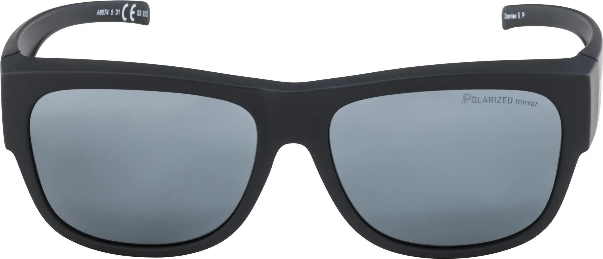 Alpina Overview II P Unisex Sportbrille Sonnenbrille schwarz