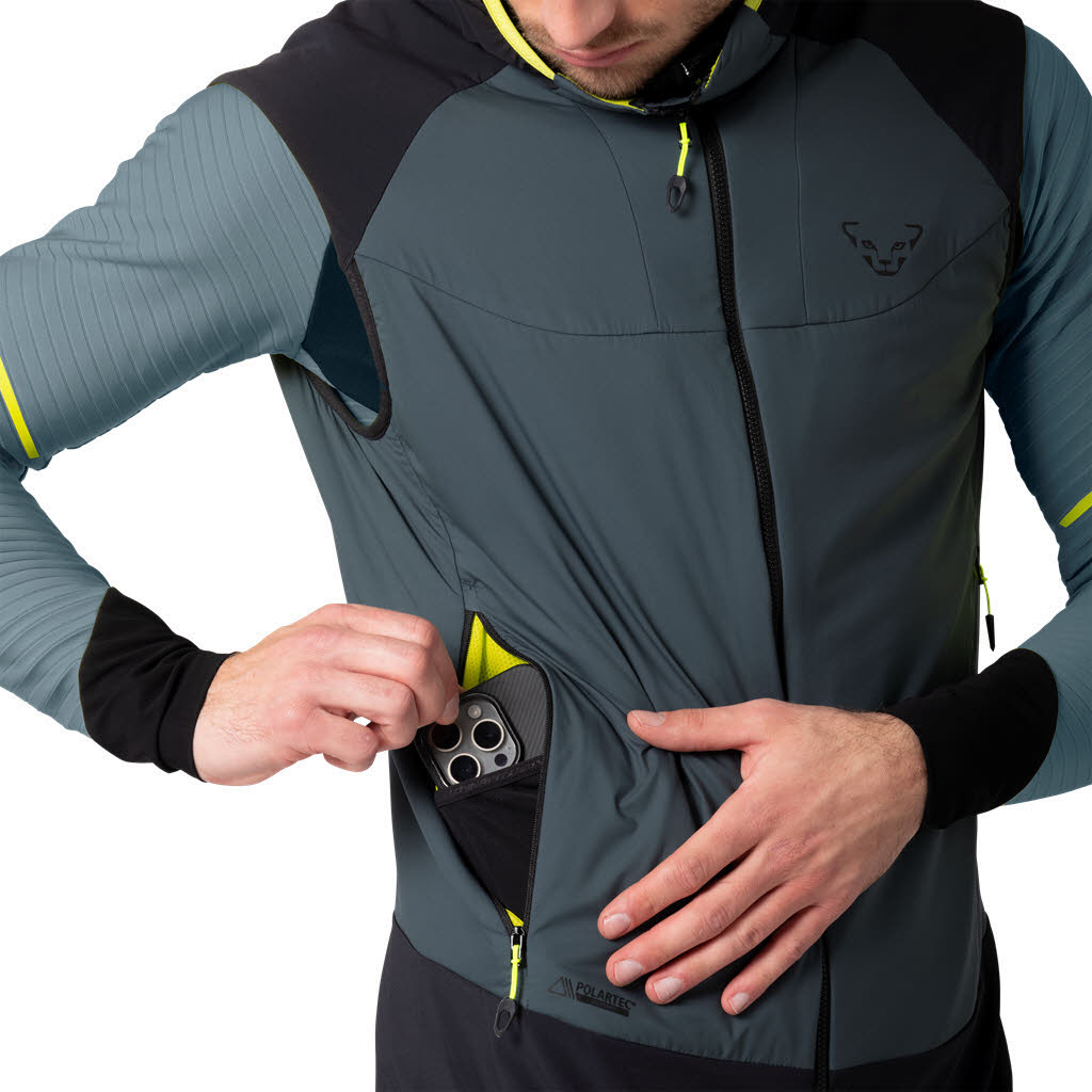 Dynafit Mezzalama Polartec Alpha Herren Outdoorweste Isolationsweste blau