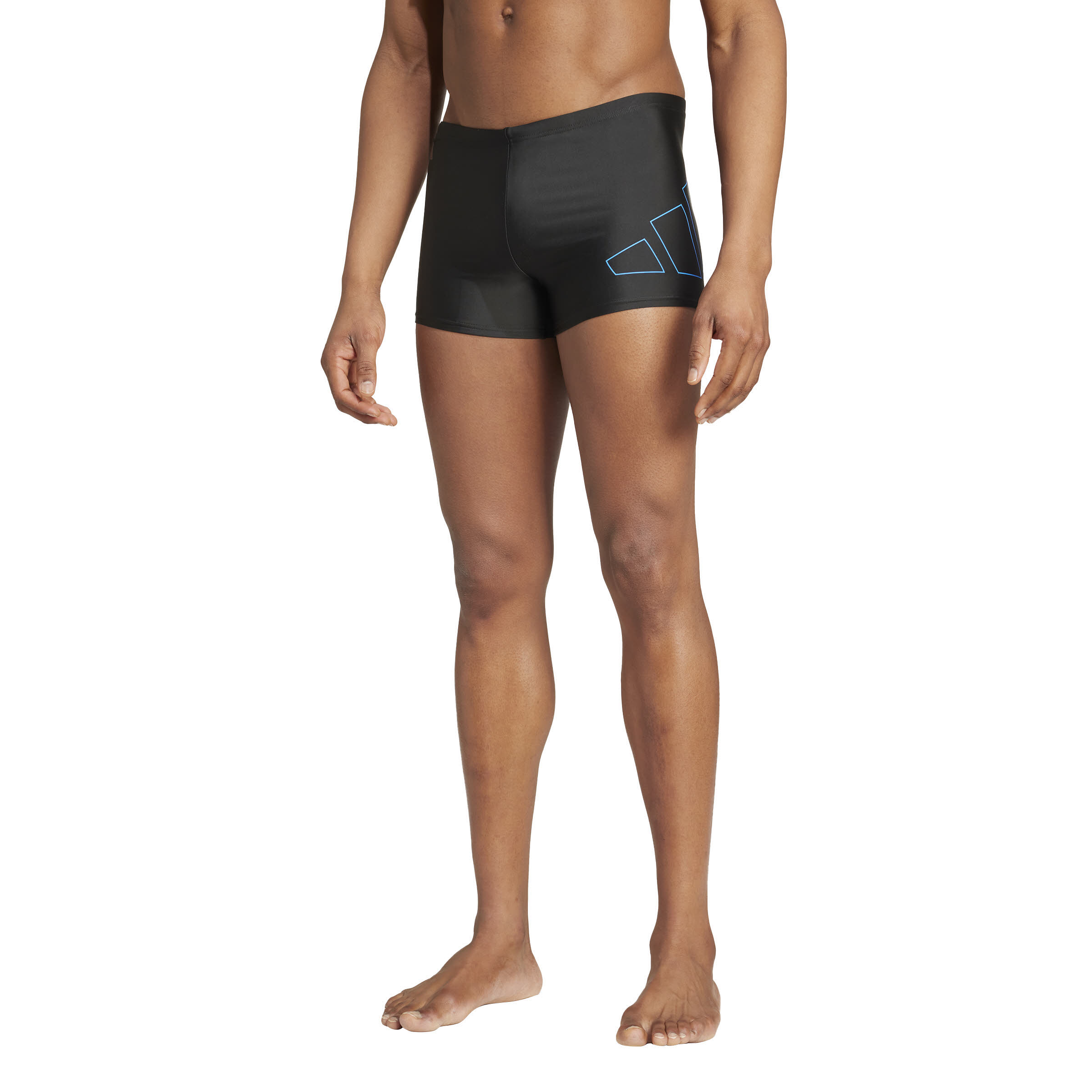 adidas Big Bars Boxer-Badehose Herren schwarz