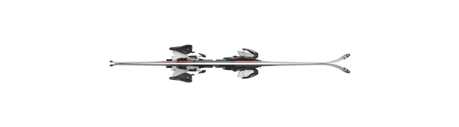 Nordica Team JR FDT (100-140) + JR 4.5 FDT  Kinder Ski Einsteiger 26/27 grau/schwarz