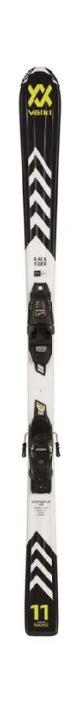 Völkl RACETIGER JR + vMotion Kinder Ski Einsteiger schwarz