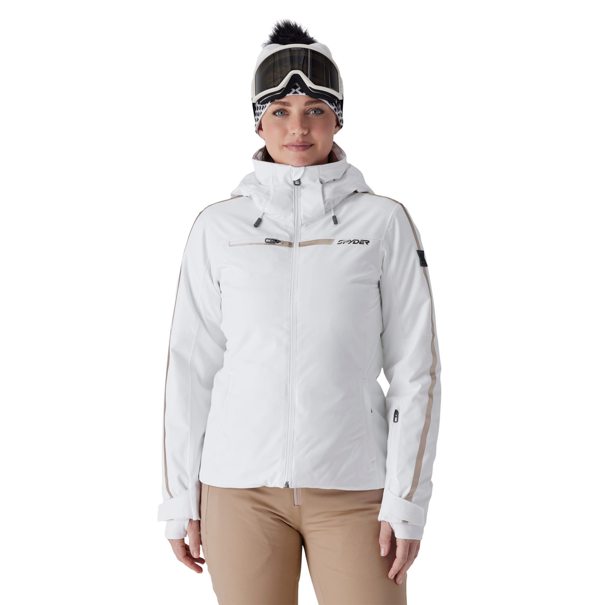Spyder TITANIA JACKET Skijacke Damen weiß