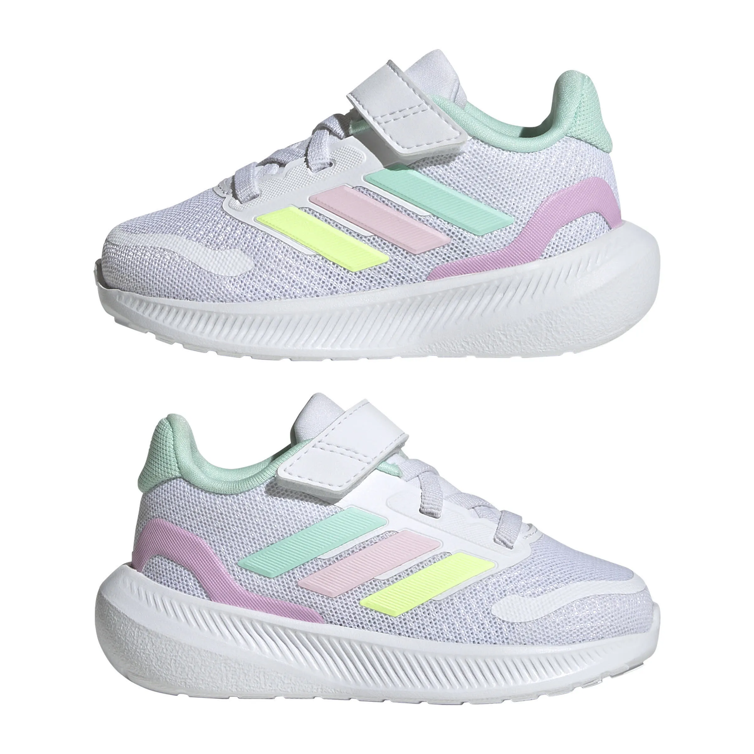 adidas Runfalcon 5 Kids Schuh Kleinkind Sneaker weiß/pink