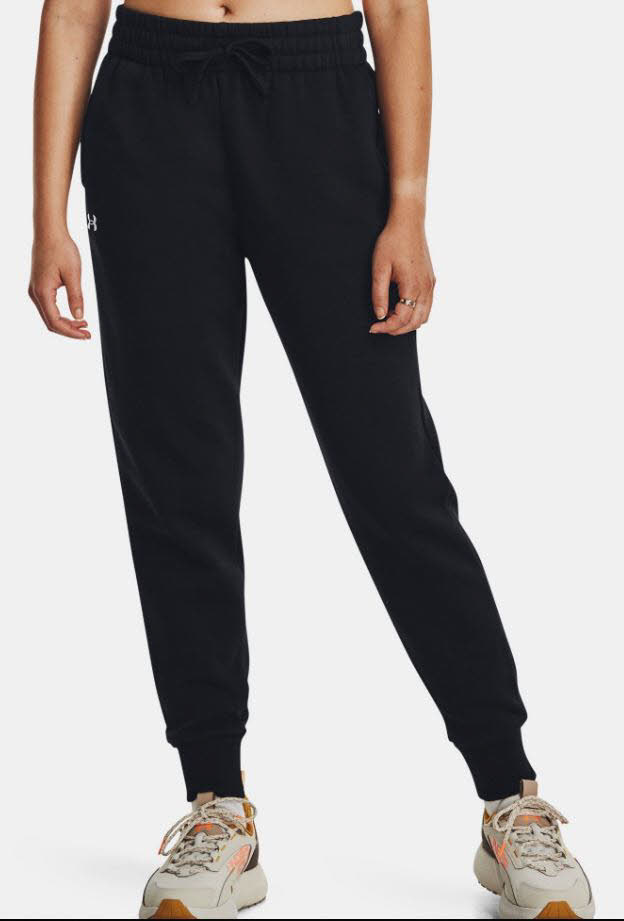 Under Armour Rival Fleece Damen Jogginghose Sporthose schwarz