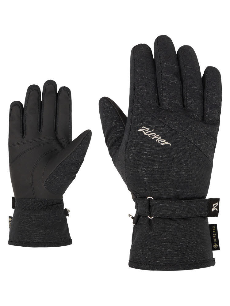 Ziener KLAIRE-Z GTX + GORE PLUS WARM Damen Skihandschuhe Snowboardhandschuhe schwarz