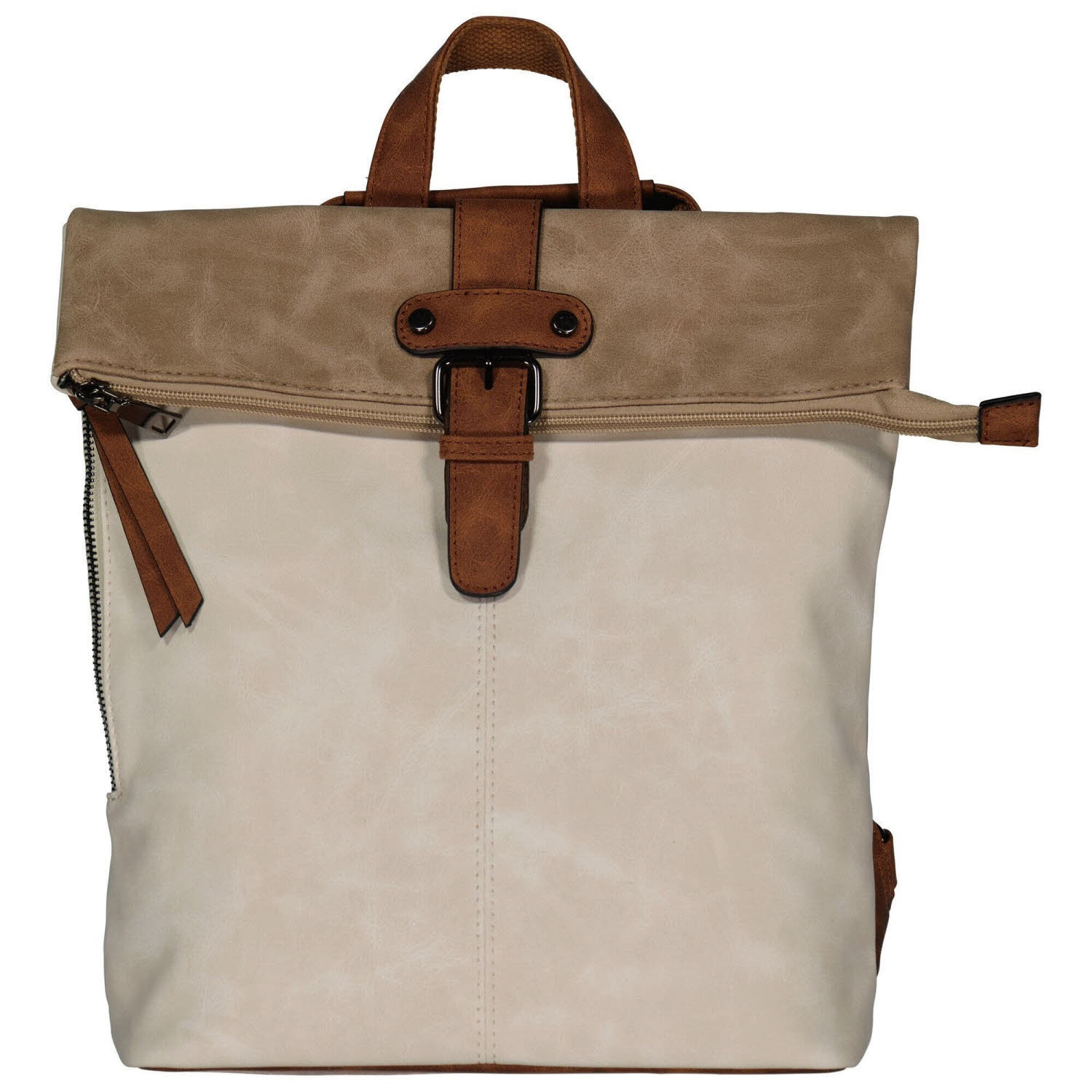 Dernier DI-2009 Damen Handtasche Modetasche beige