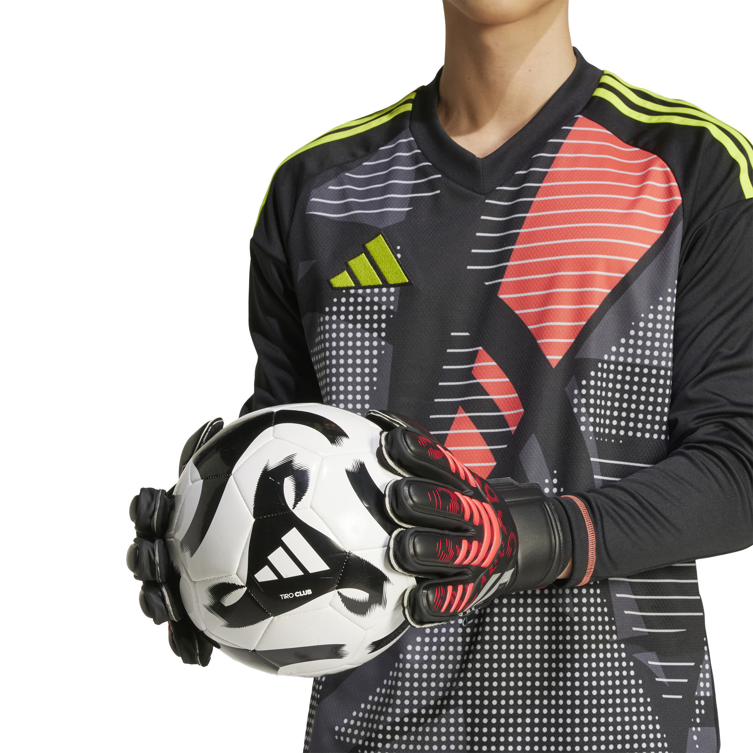 adidas PRED GL MTC FS Herren Torwarthanschuhe schwarz/rot