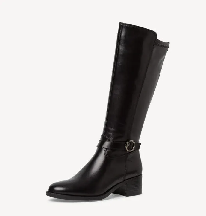 Tamaris Damen Stiefel Boots Slipper schwarz