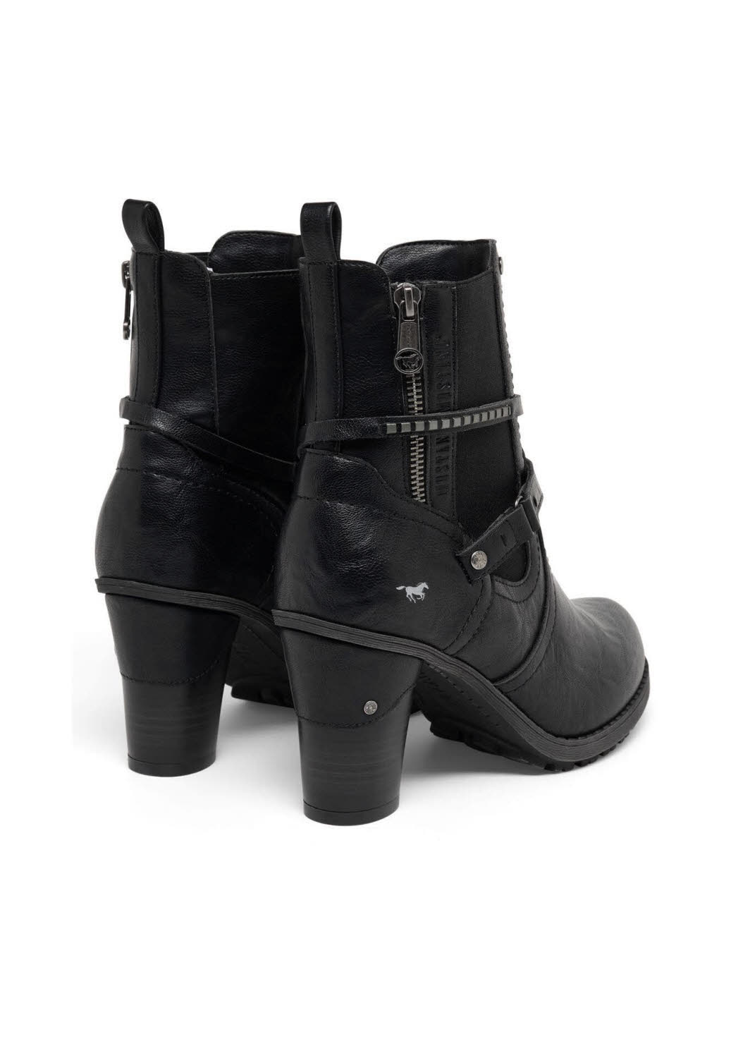 Mustang Stiefel Style Palma Damen Modestiefeletten schwarz
