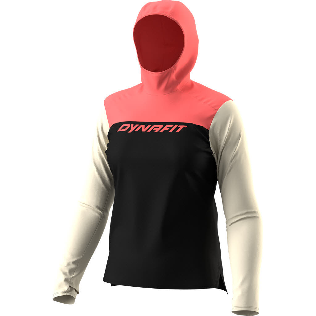 Dynafit Traverse Sun Damen Hoodie Pullover schwarz