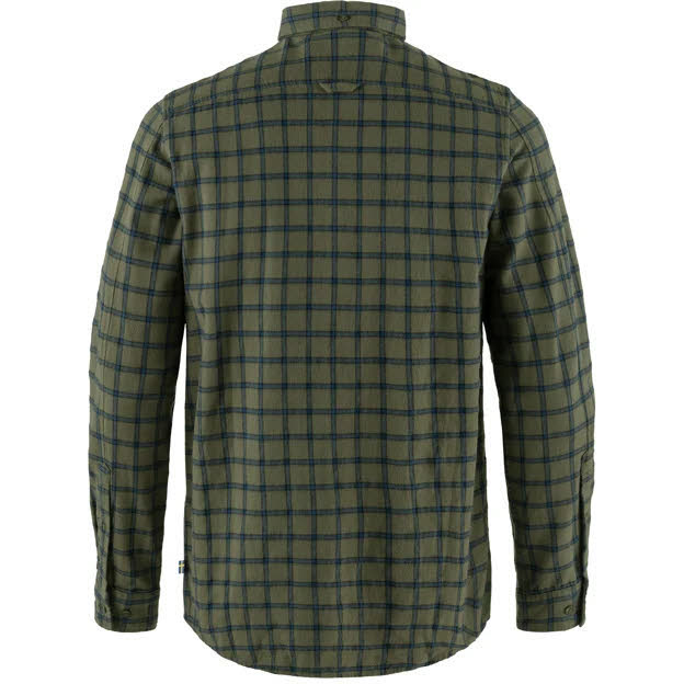 Fjällräven Övik Flannel Shirt Hemd Herren grün
