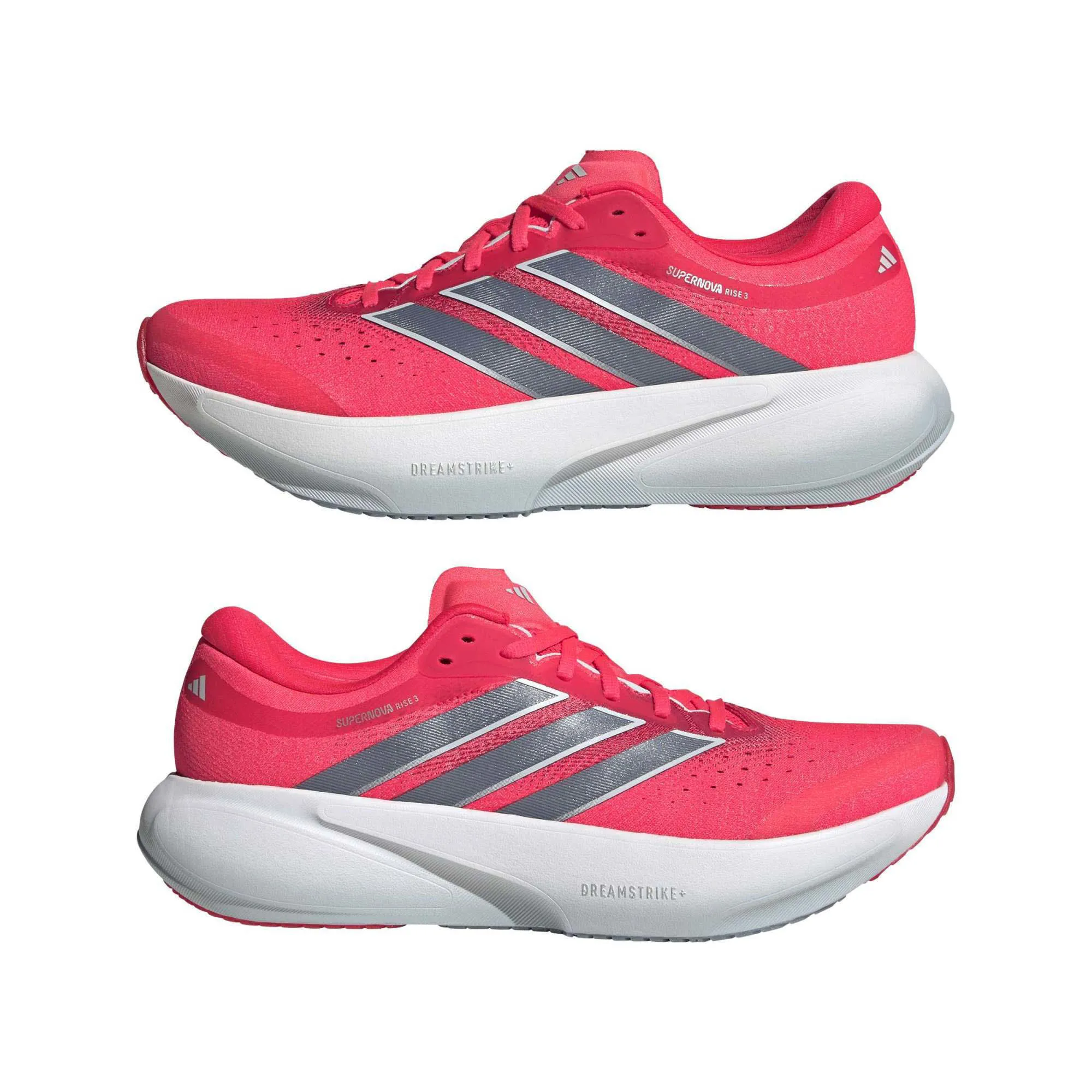 adidas SUPERNOVA RISE 3 M Herren Laufschuhe Joggingschuhe rot/weiß/grau