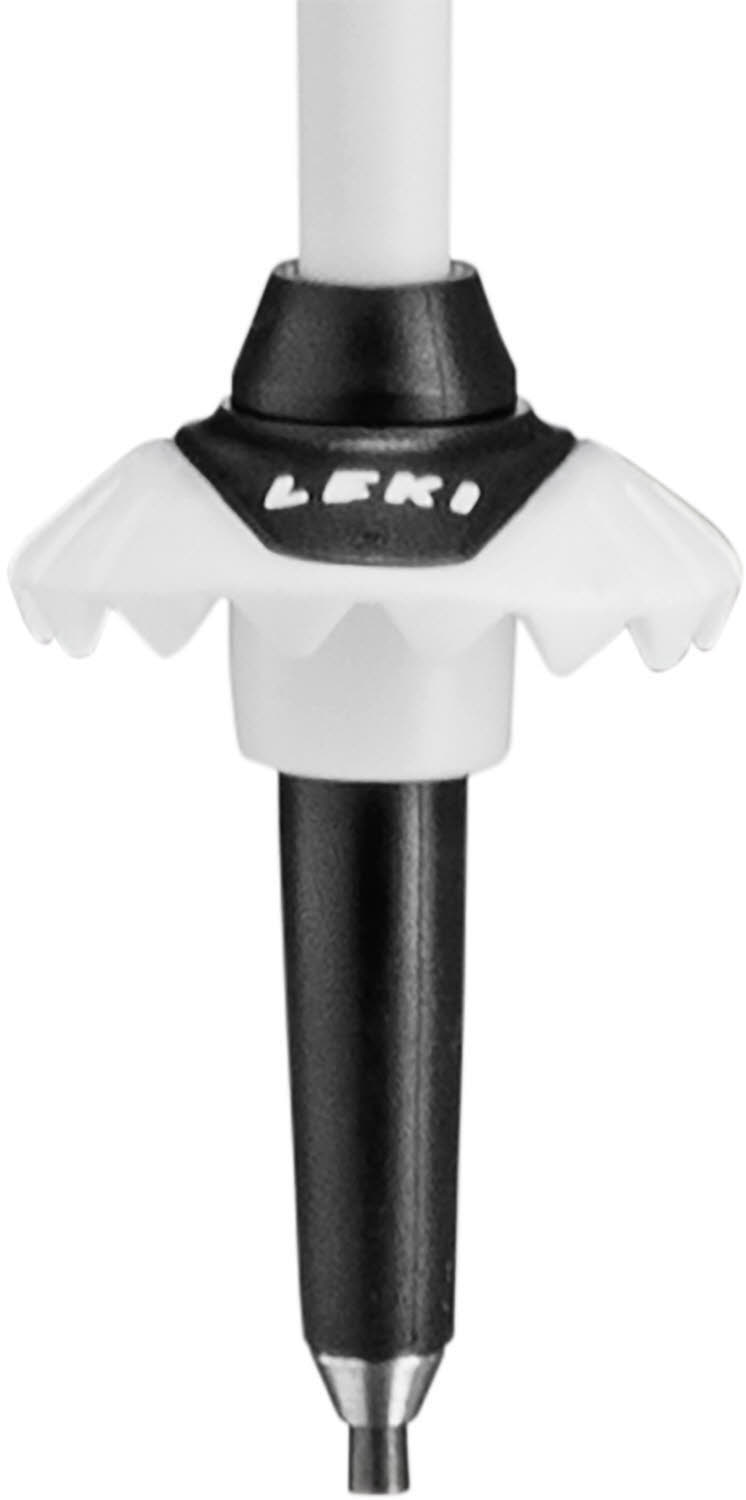Leki Airfoil 14 TR Unisex Skistöcke Ski Poles weiß/grau