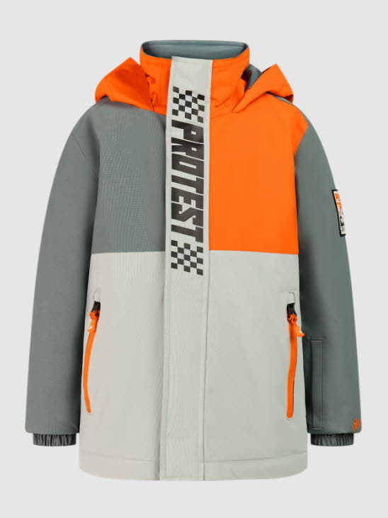 Protest PRTBobski TD Jungen Winterjacke Skijacke grau