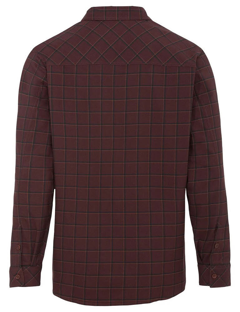 Vaude Jerpen LS Shirt IV Herren Hemd Langarm Freizeithemd dark oak