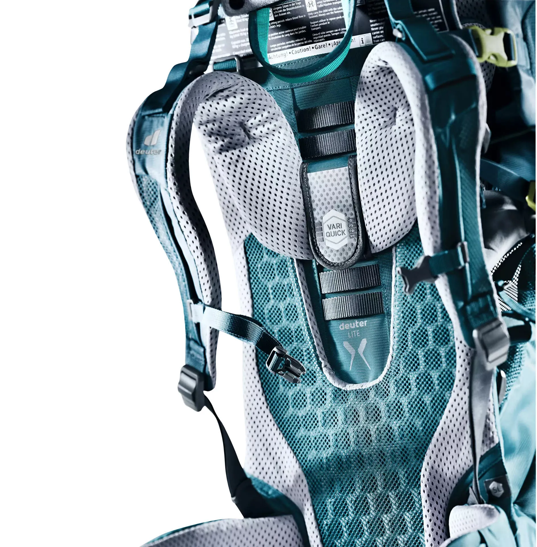 Deuter Kid Comfort Active SL unisex Kindertrage Kraxe blau