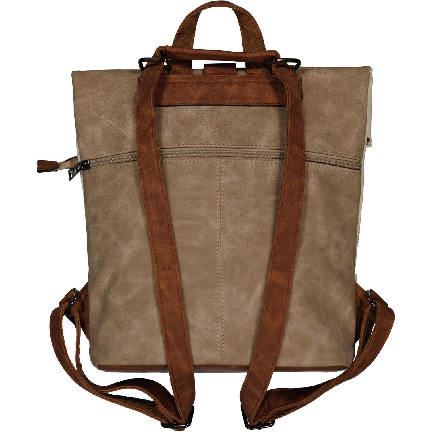 Dernier DI-2009 Damen Handtasche Modetasche beige