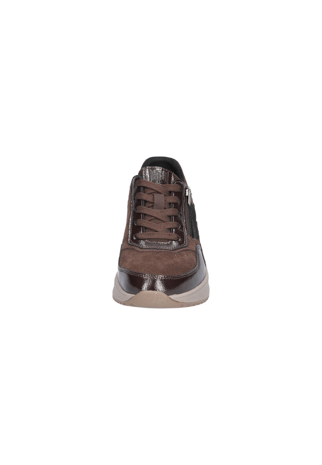 Waldläufer H-Macie Damen Schnürer Sneaker modisch braun