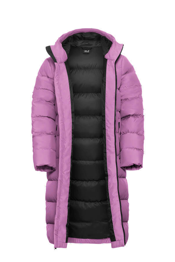 Jack Wolfskin FROZEN PALACE COA RDS Damen Daunenmantel vivid orchid