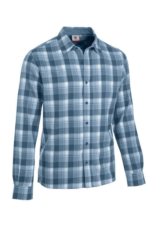 Maul Sport Kiefersfelden II Herren Flanellhemd Hemd light blue