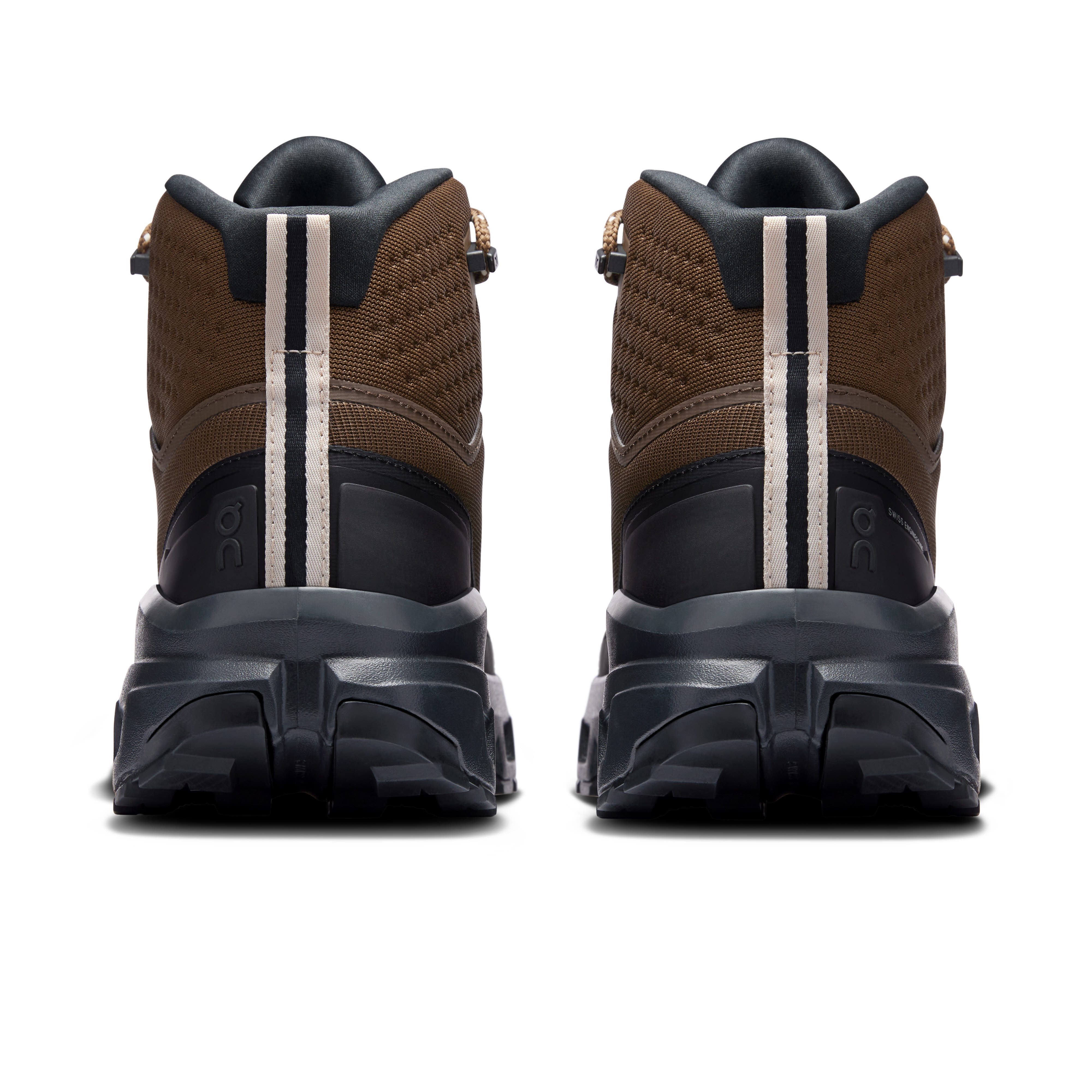 ON CLOUDROCK MID WP Herren Wanderschuhe Trekkingschuhe Mid earth/black
