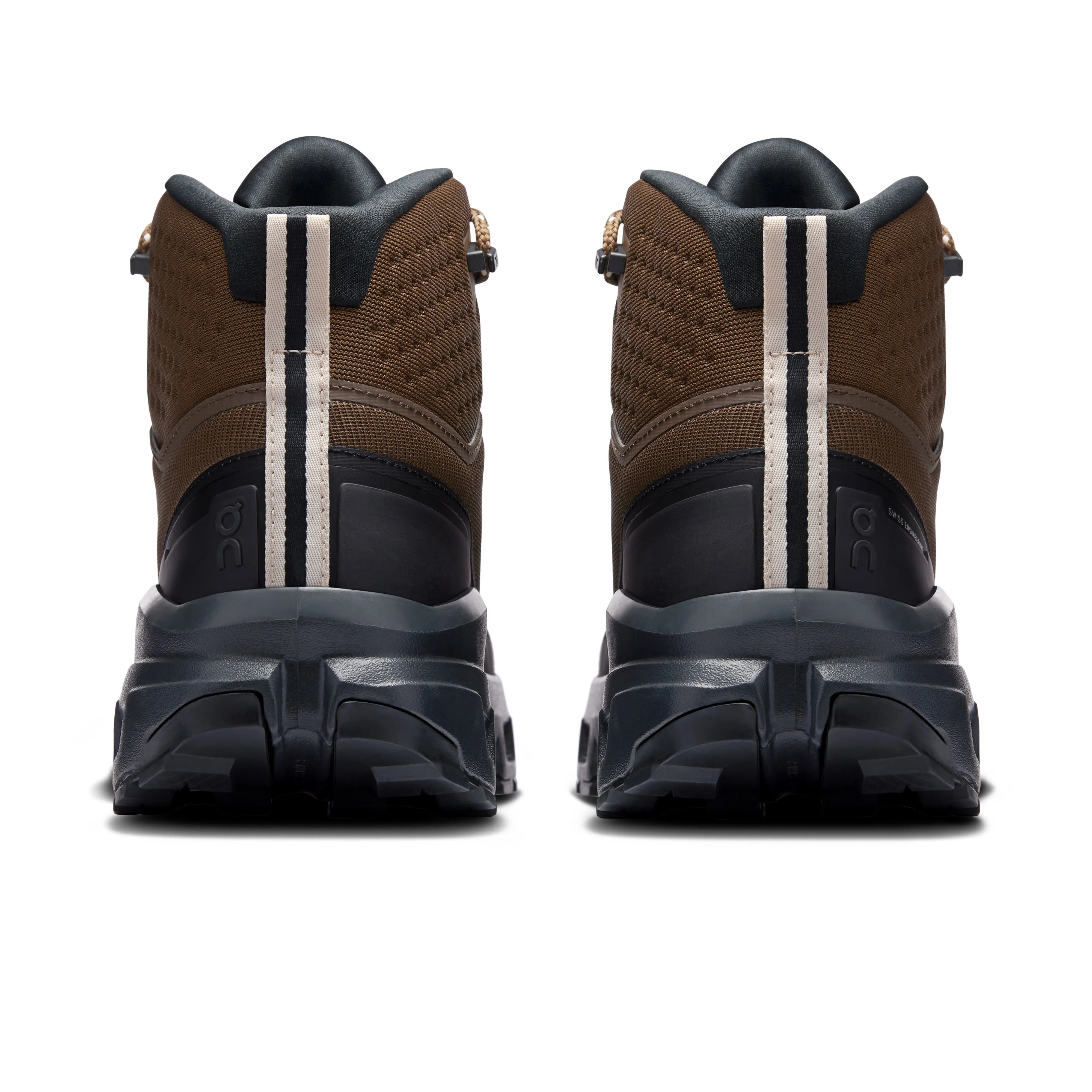 ON CLOUDROCK MID WP Herren Wanderschuhe Trekkingschuhe Mid earth/black