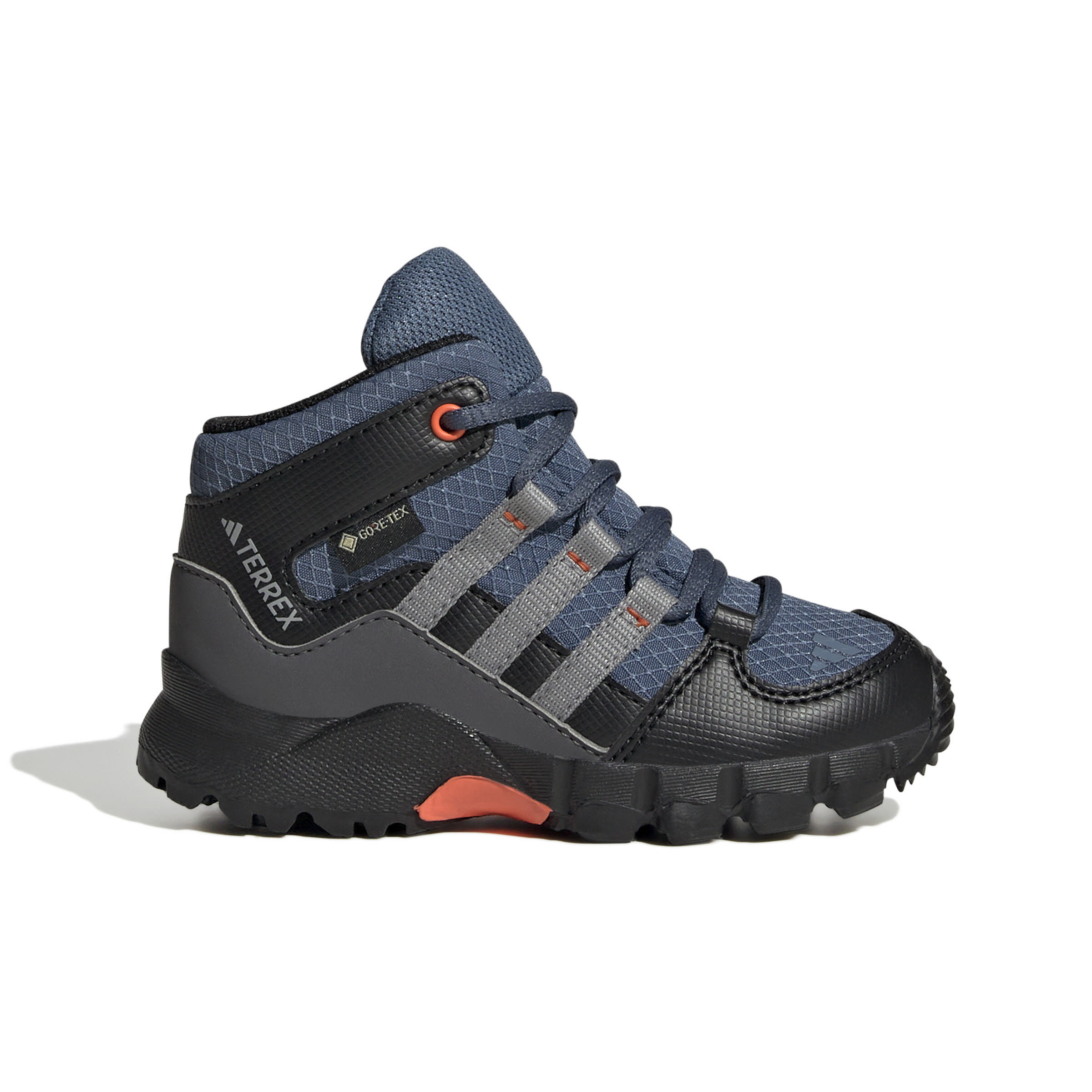 adidas Terrex Mid GORE-TEX Wanderschuh Kinder blaugrau