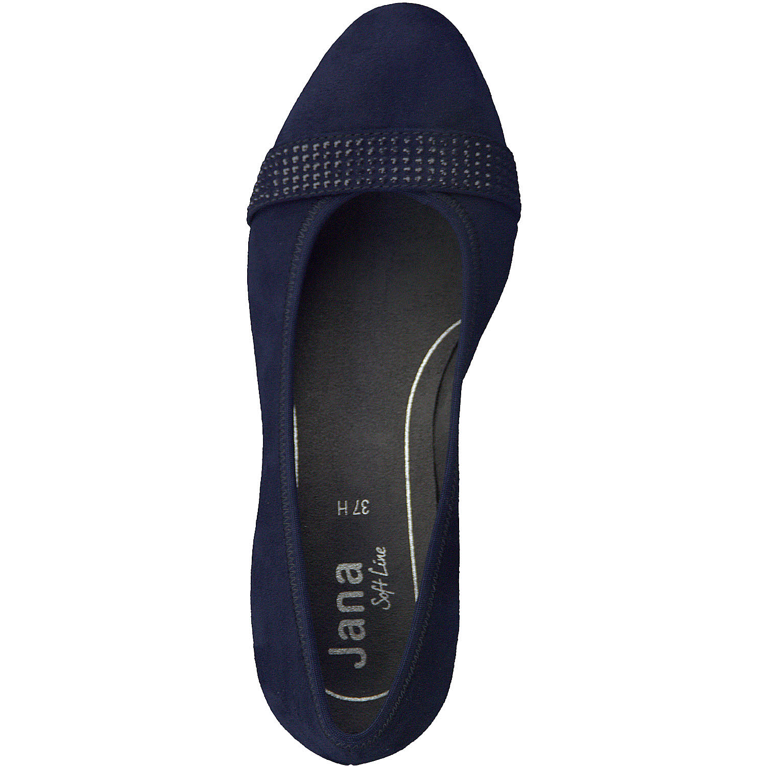 Jana Pumps Navy Modeschuh Damen dunkelblau