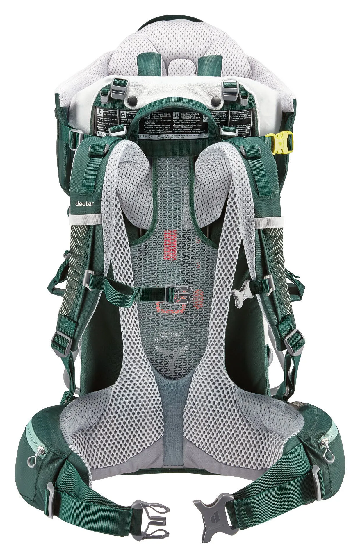 Deuter Kid Comfort Kindertrage Kraxe grün