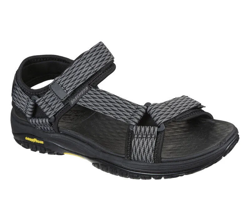 Skechers LOMELL - RIP TIDE Herren Sandale schwarz