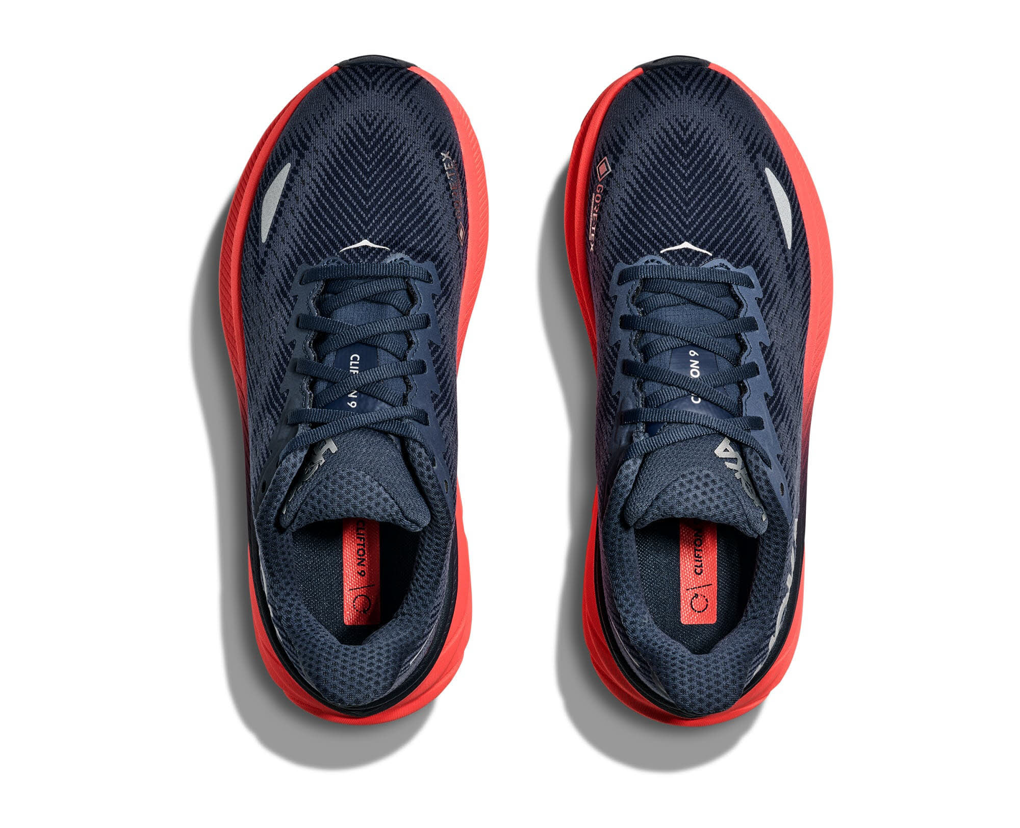 Hoka Clifton 9 GTX Laufschuh Joggingschuh Damen dunkelblau