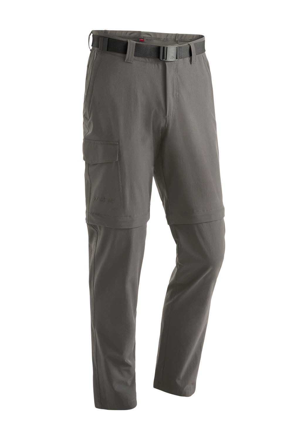 Maier Sports Torid slim zip Herren Wanderhose Zip-Off Trekkinghose grau