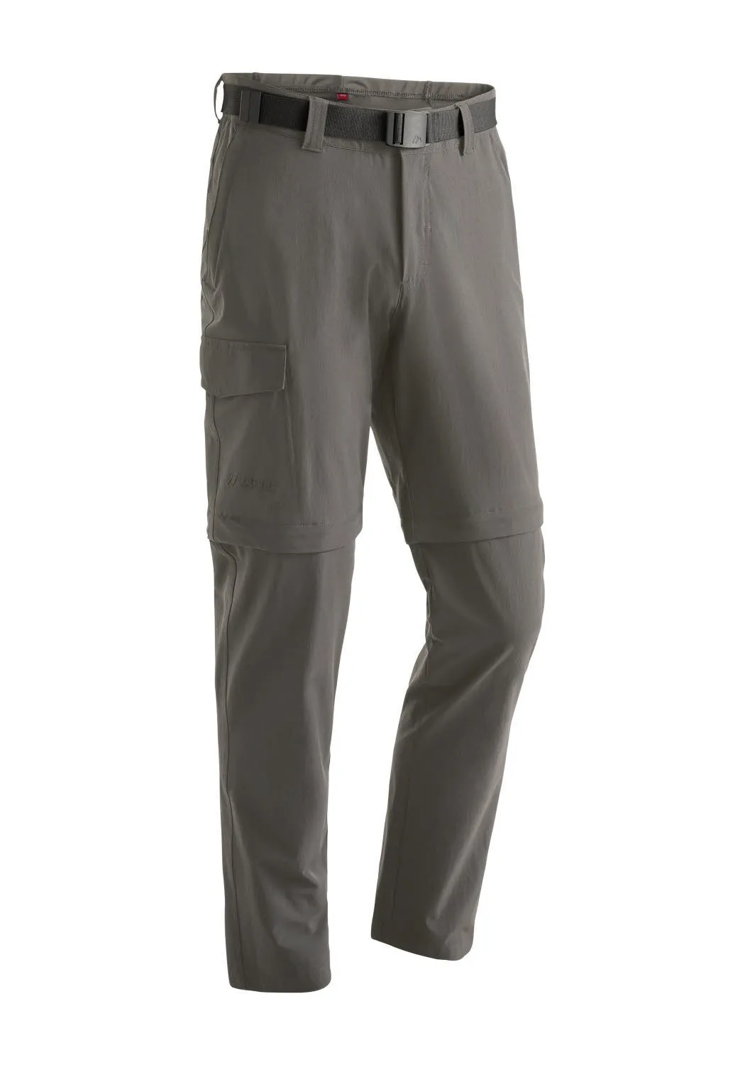 Maier Sports Torid slim zip Herren Wanderhose Zip-Off Trekkinghose grau