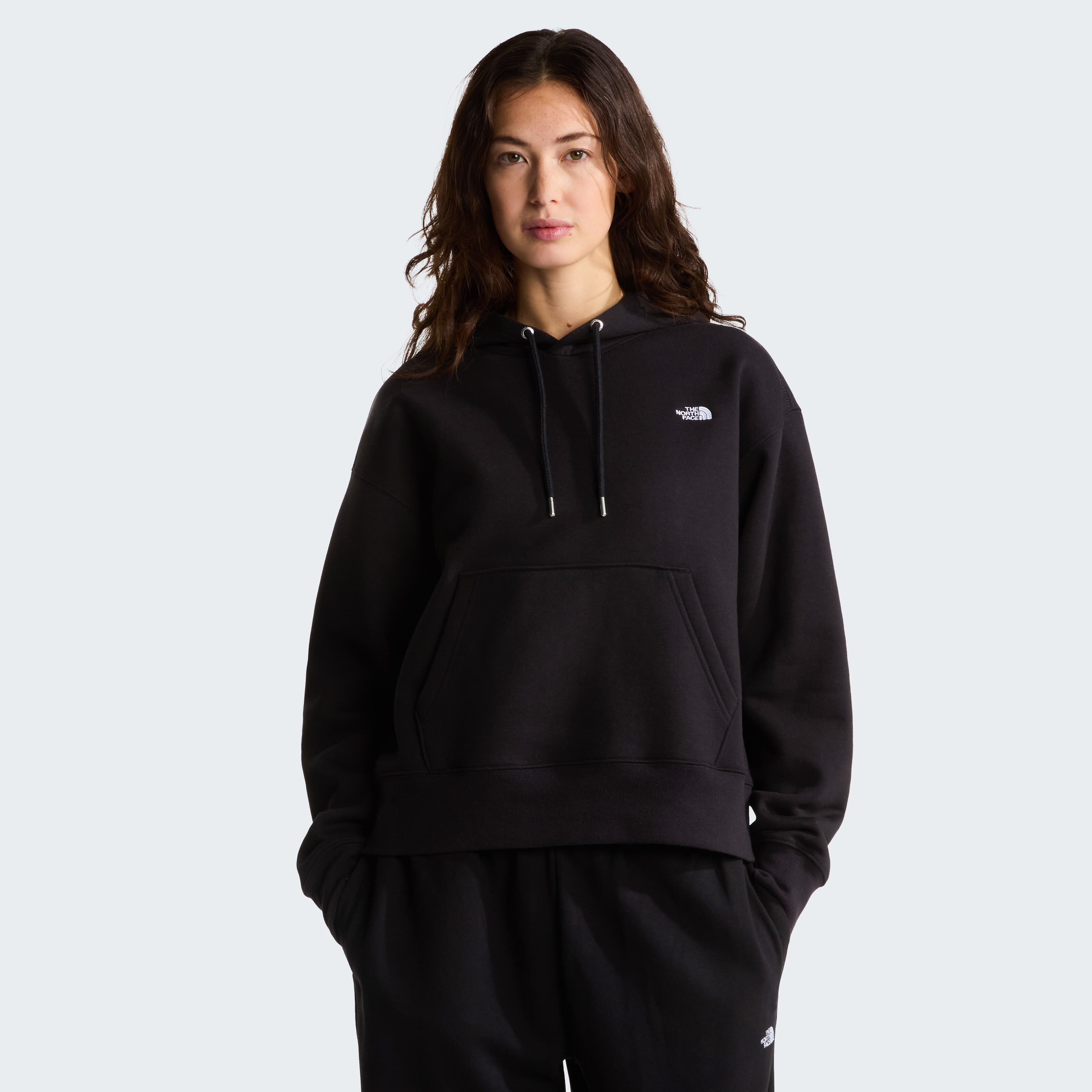 The North Face  W TNF ESSENTIAL SIMPLE DOME BOXY OS HOOD Damen Kapuzensweats schwarz