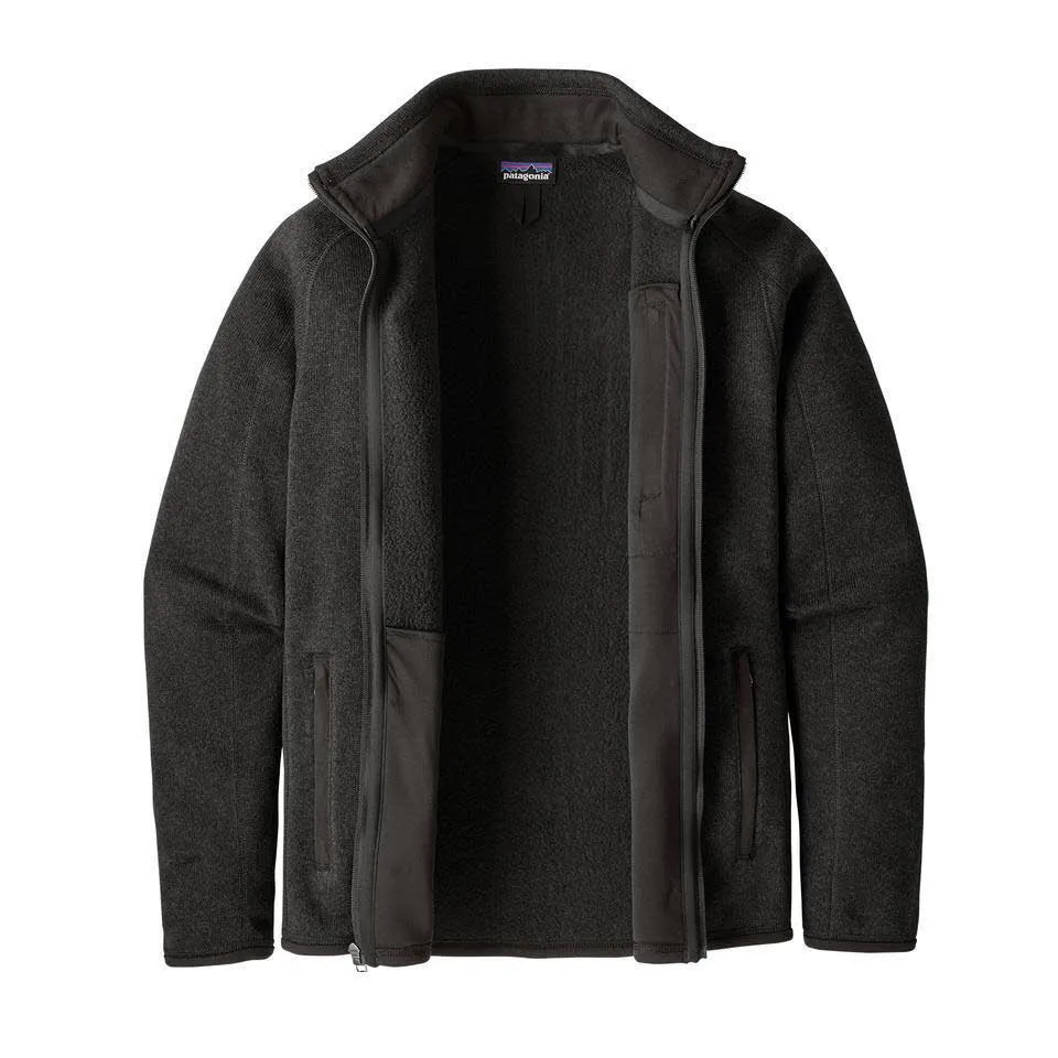 Patagonia Better Sweater Jkt Herren Fleecejacke schwarz