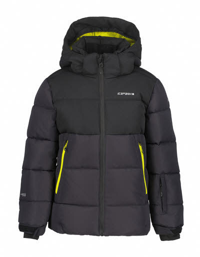 Icepeak Jacke LOUIN JR Skijacke Snowboardjacke Kinder Jungen dunkelgrau