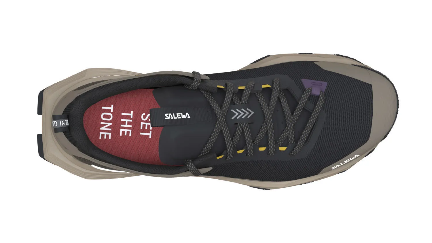SALEWA Pedroc 2 Powertex Herren wasserfester Speed Hiking-Schuh grün/schwarz