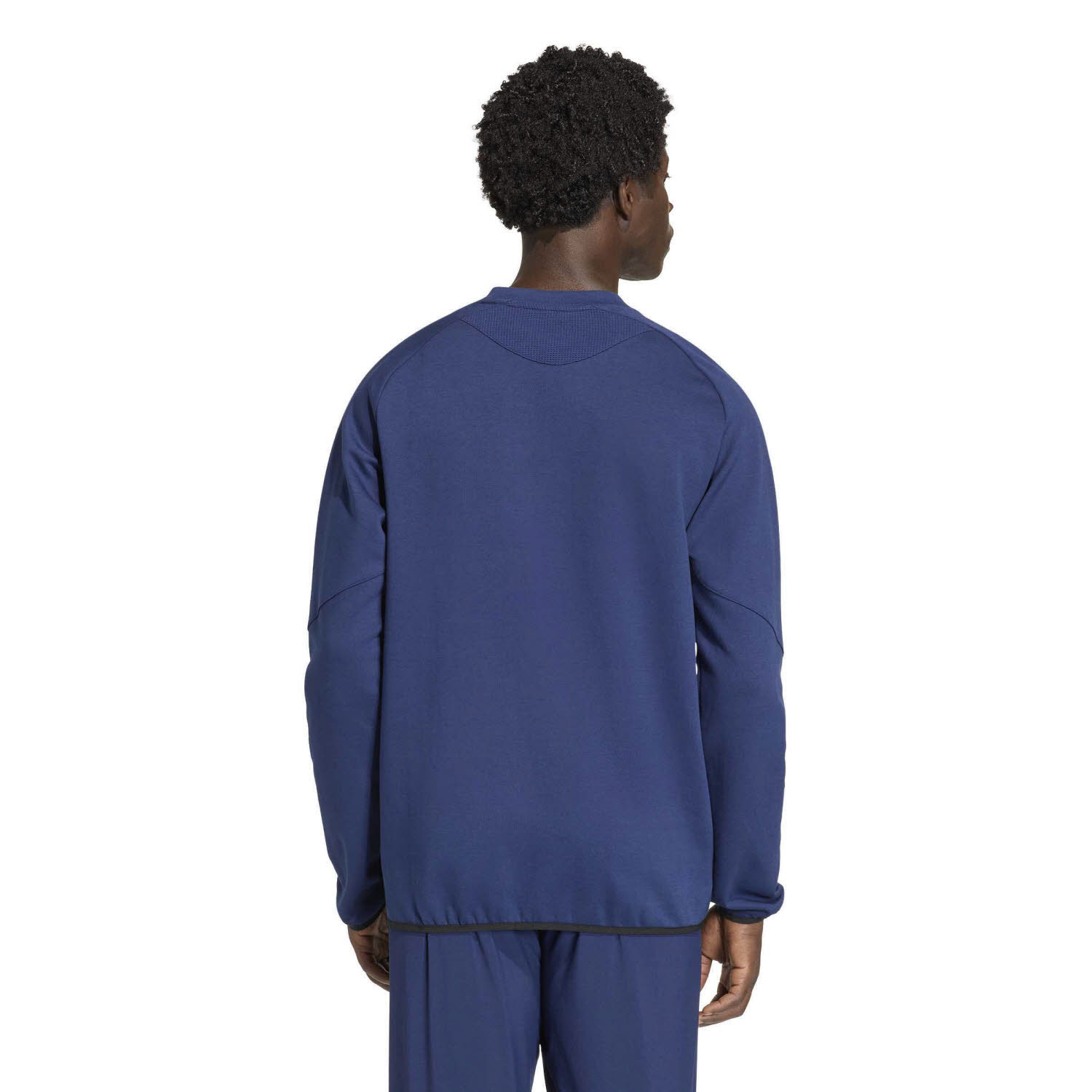 adidas Tiro Travel Crew Herren Sweatshirt Pullover blau