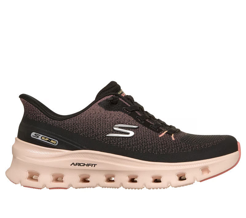 Skechers Arch Fit Glide-Step Pro Sneaker Damen schwarz