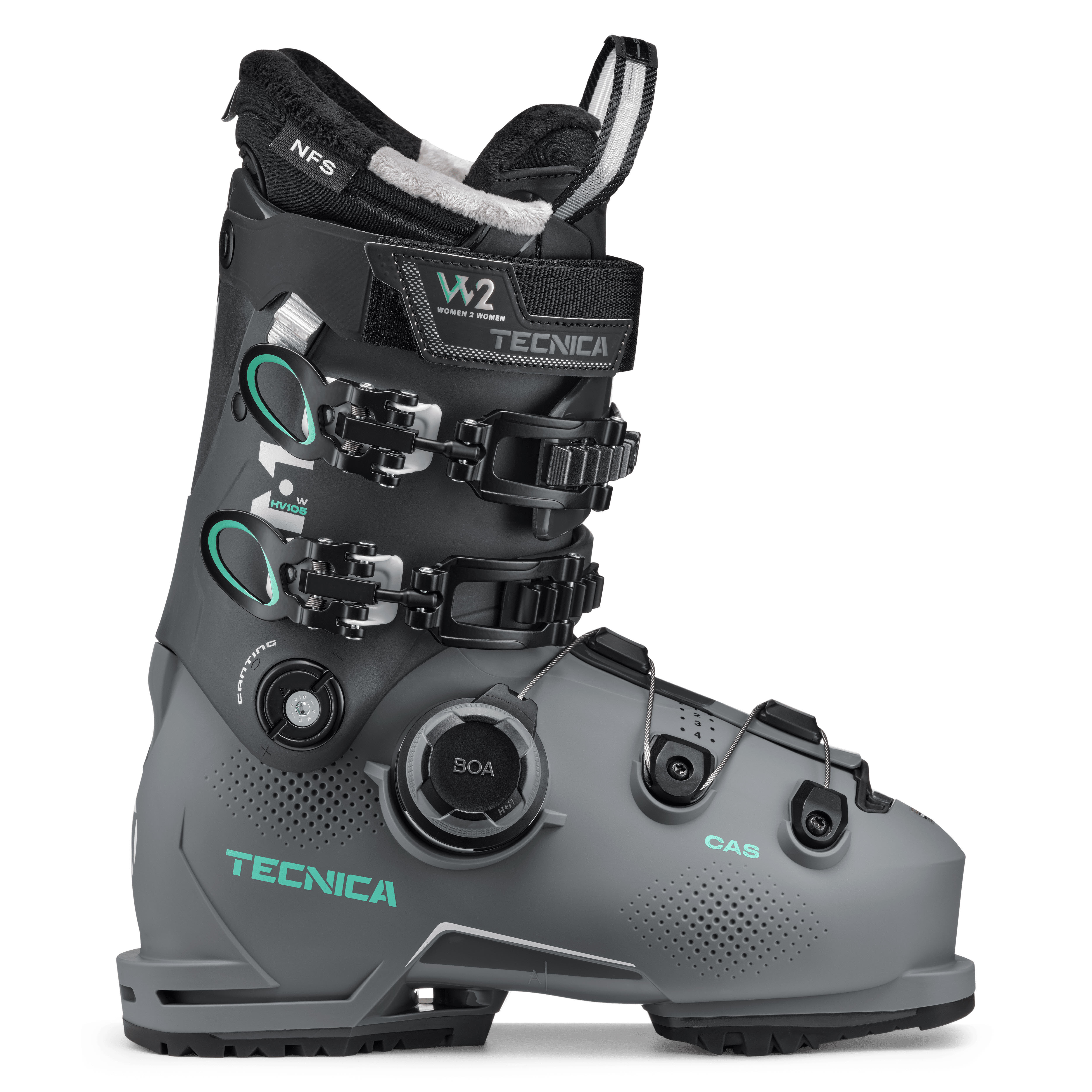 Tecnica Mach Boa HV 105 W GW Alpin-Skischuh Damen grau