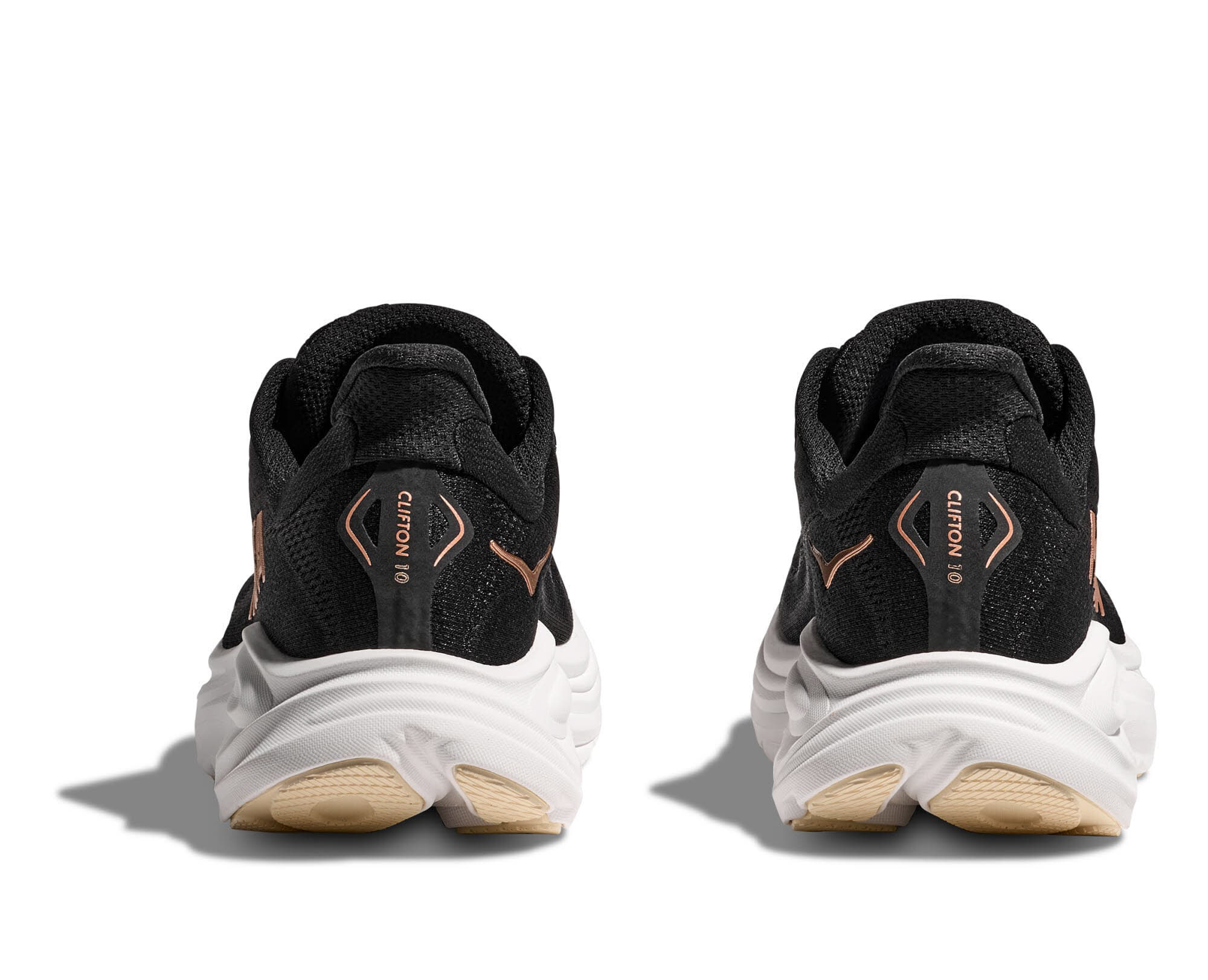 Hoka W CLIFTON 10 Damen Laufschuhe Joggingschuhe black/rose gold