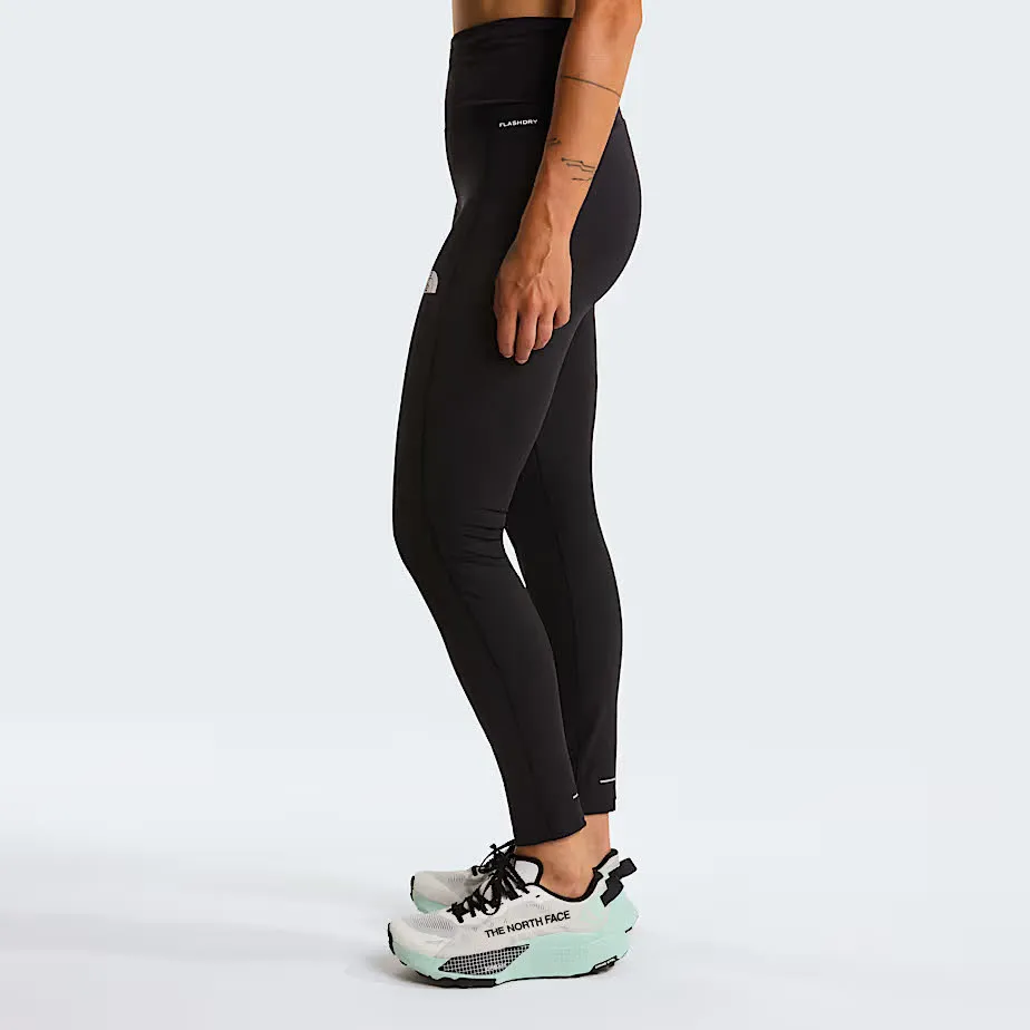 The North Face Lightbright Damen Sport-Leggings Running-Leggings schwarz
